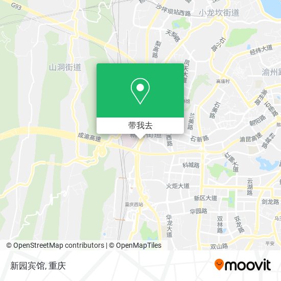 新园宾馆地图