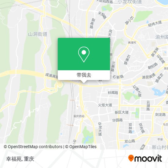 幸福苑地图