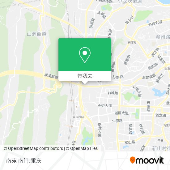 南苑-南门地图