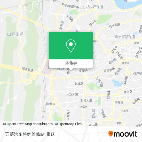 五菱汽车特约维修站地图