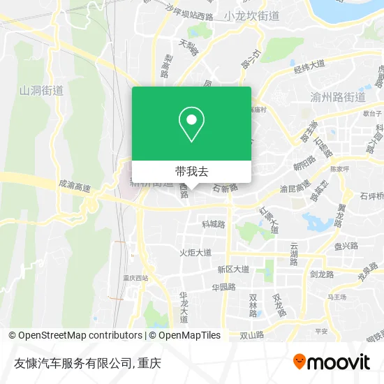 友慷汽车服务有限公司地图