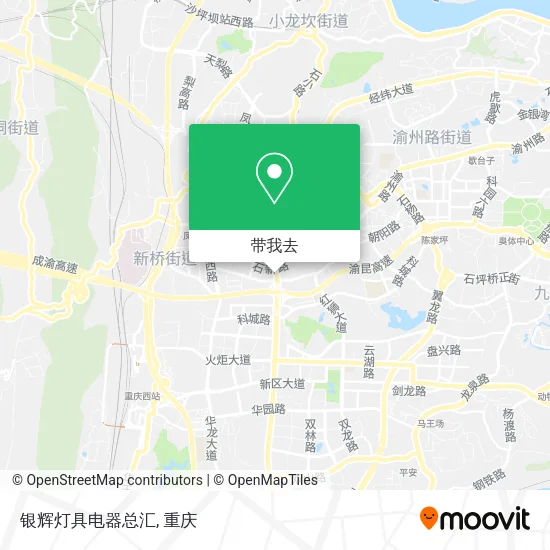 银辉灯具电器总汇地图