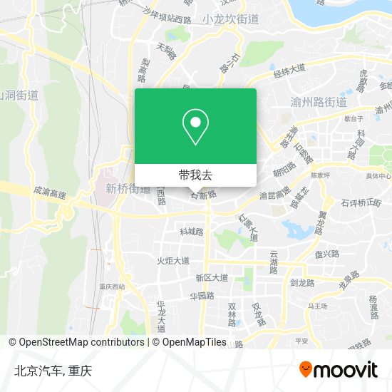 北京汽车地图