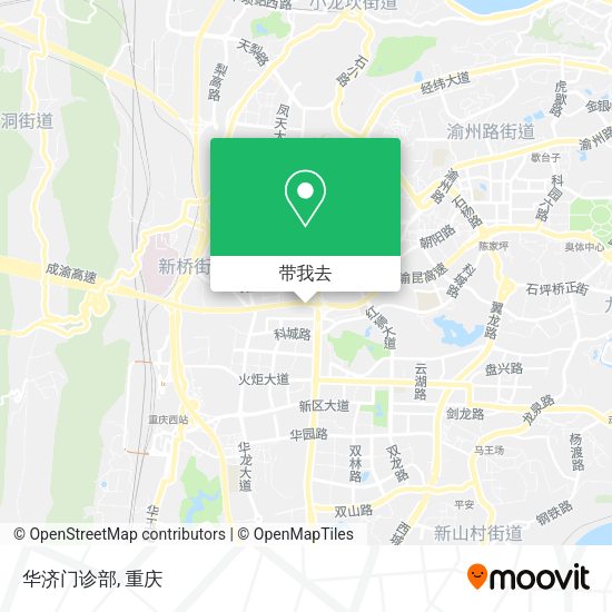 华济门诊部地图