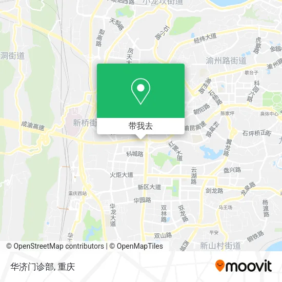 华济门诊部地图