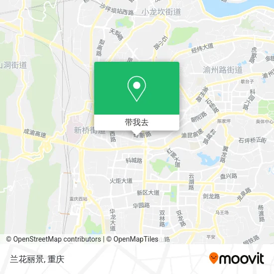 兰花丽景地图