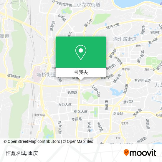 恒鑫名城地图