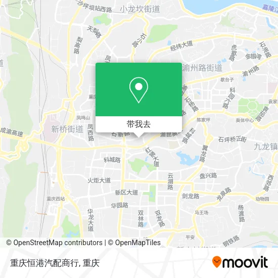 重庆恒港汽配商行地图
