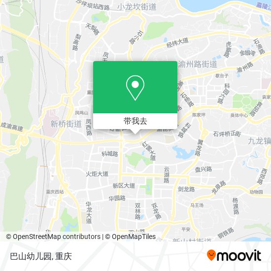 巴山幼儿园地图