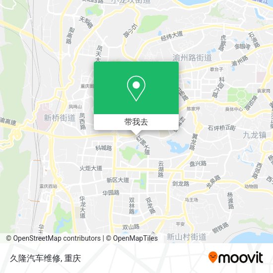 久隆汽车维修地图