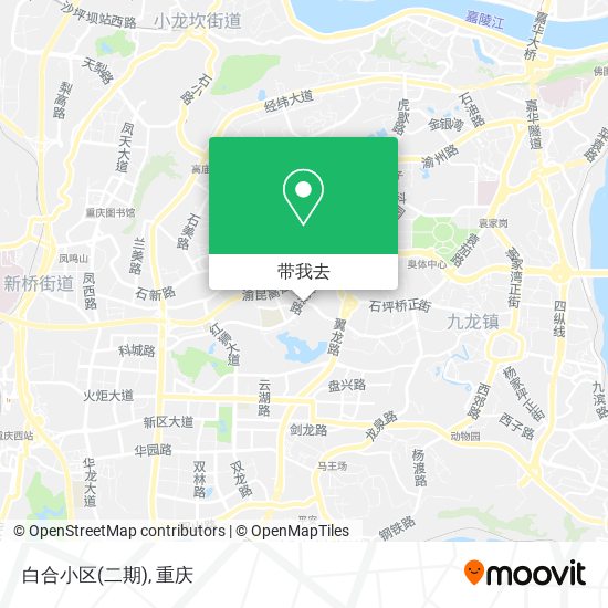 白合小区(二期)地图