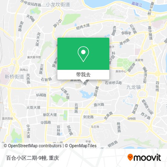 百合小区二期-9幢地图