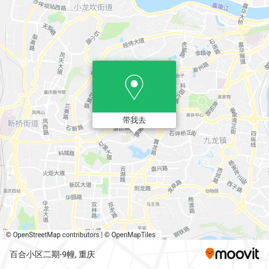 百合小区二期-9幢地图