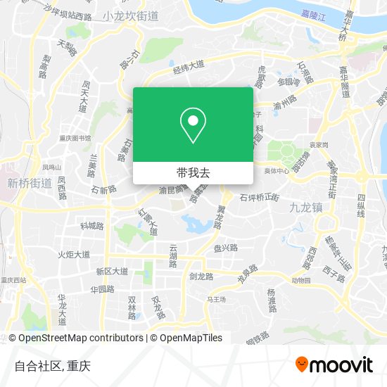 自合社区地图