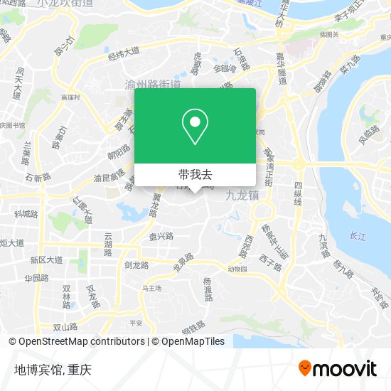 地博宾馆地图