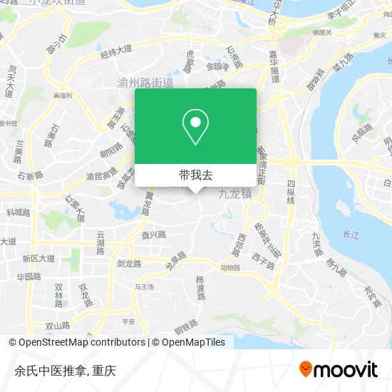 余氏中医推拿地图