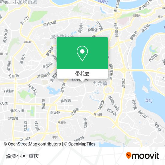 渝漆小区地图
