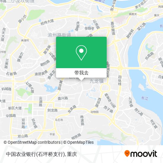 中国农业银行(石坪桥支行)地图