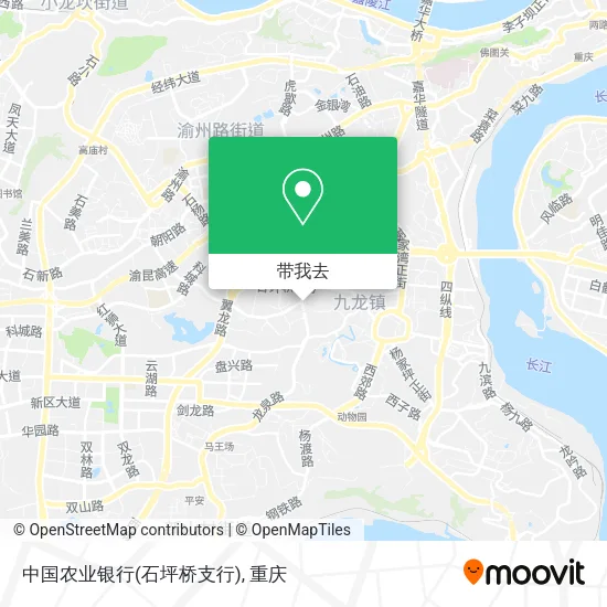 中国农业银行(石坪桥支行)地图