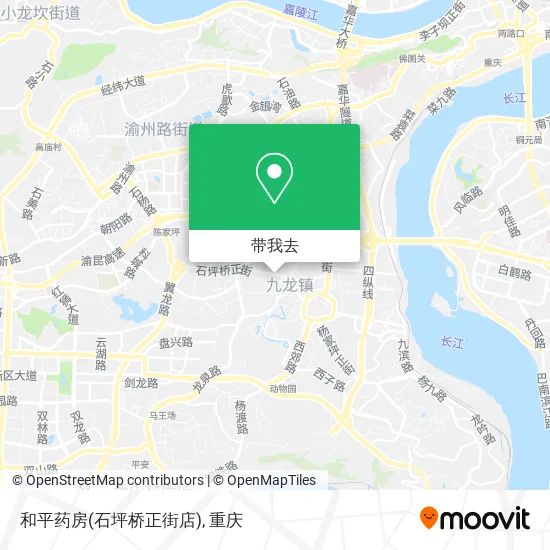 和平药房(石坪桥正街店)地图