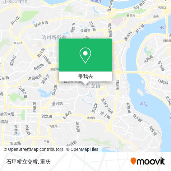 石坪桥立交桥地图