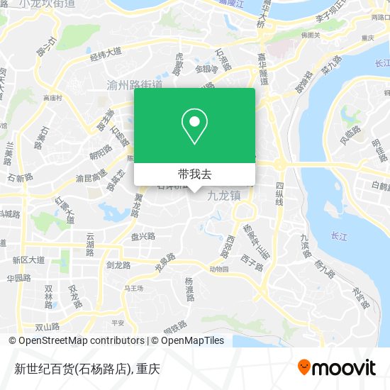 新世纪百货(石杨路店)地图