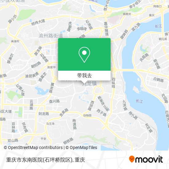 重庆市东南医院(石坪桥院区)地图