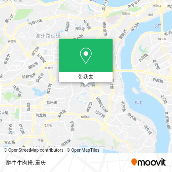 醉牛牛肉粉地图