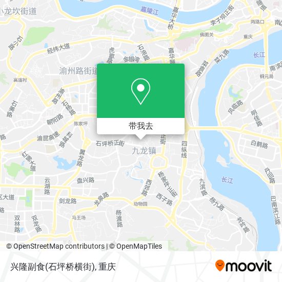 兴隆副食(石坪桥横街)地图