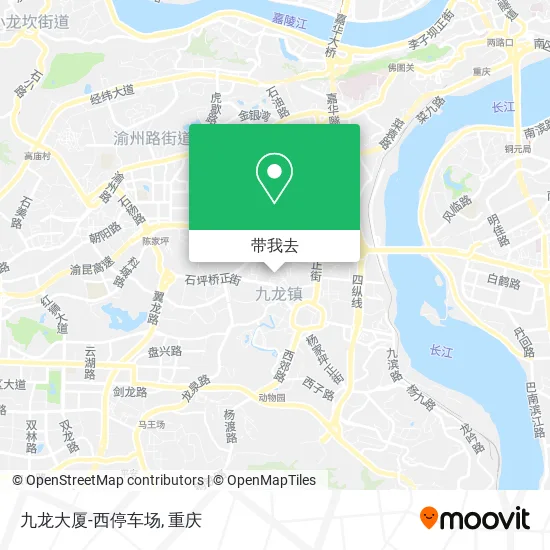 九龙大厦-西停车场地图