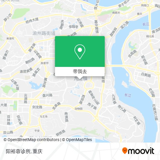 阳裕蓉诊所地图