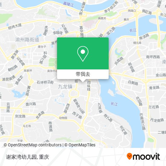 谢家湾幼儿园地图