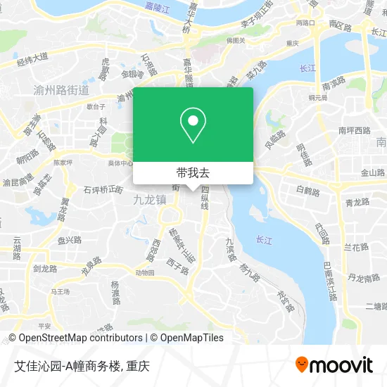 艾佳沁园-A幢商务楼地图