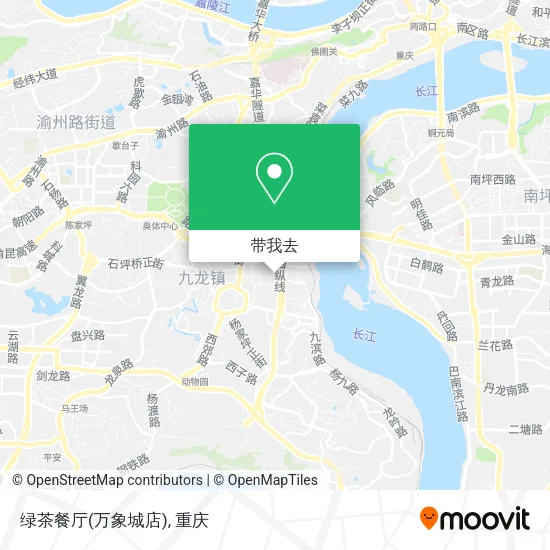 绿茶餐厅(万象城店)地图