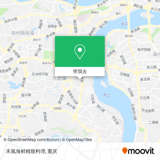 禾風海鲜精致料理地图