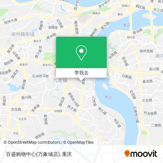 百盛购物中心(万象城店)地图