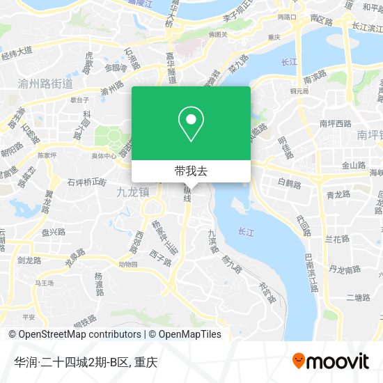 华润·二十四城2期-B区地图
