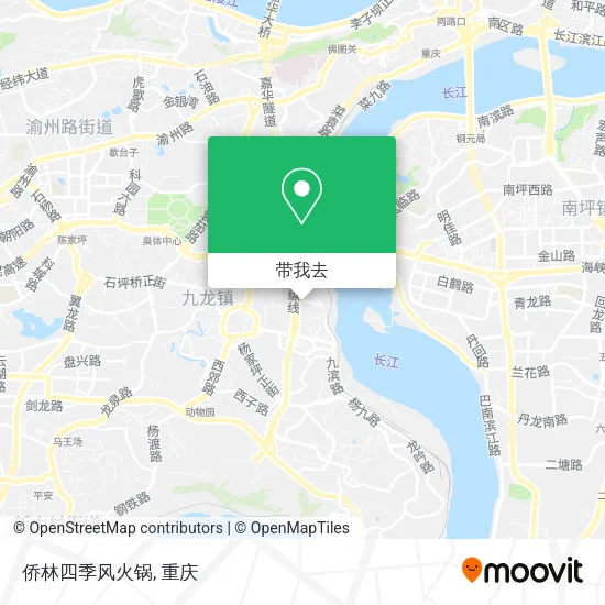 侨林四季风火锅地图