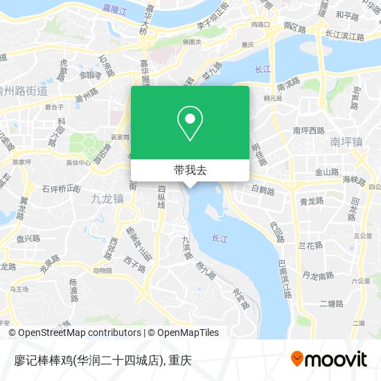 廖记棒棒鸡(华润二十四城店)地图