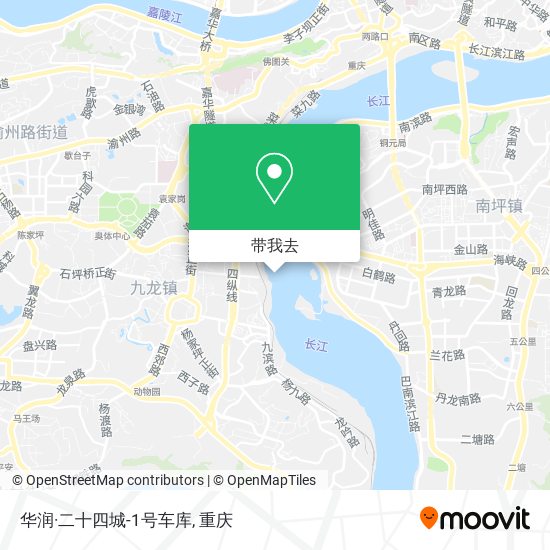 华润·二十四城-1号车库地图