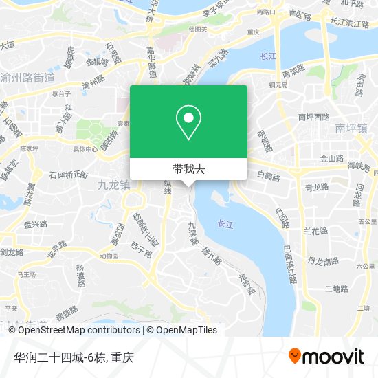 华润二十四城-6栋地图