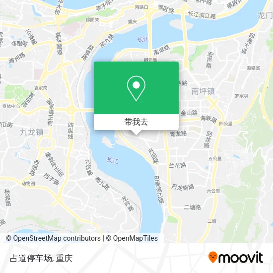 占道停车场地图