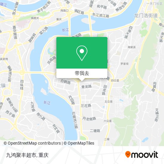 九鸿聚丰超市地图