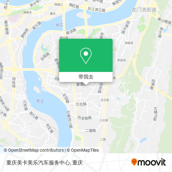重庆美卡美乐汽车服务中心地图