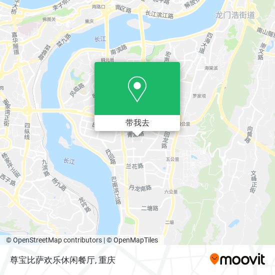 尊宝比萨欢乐休闲餐厅地图