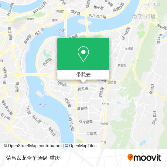 荣昌盘龙全羊汤锅地图