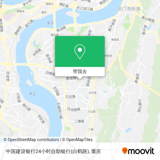 中国建设银行24小时自助银行(白鹤路)地图