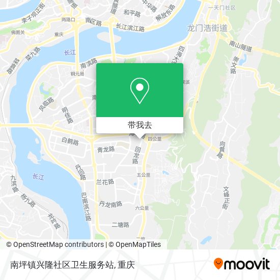 南坪镇兴隆社区卫生服务站地图