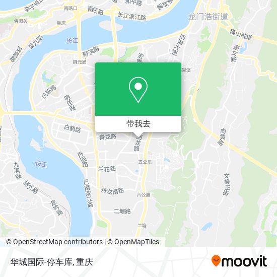 华城国际-停车库地图