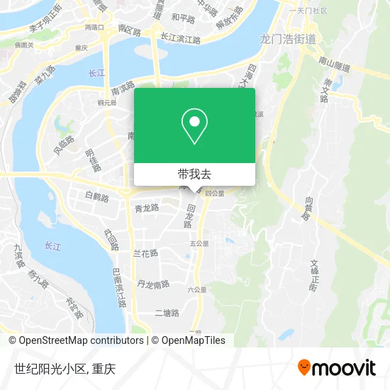 世纪阳光小区地图
